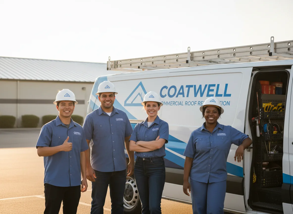Commercial roof coating company in Herlong, CA